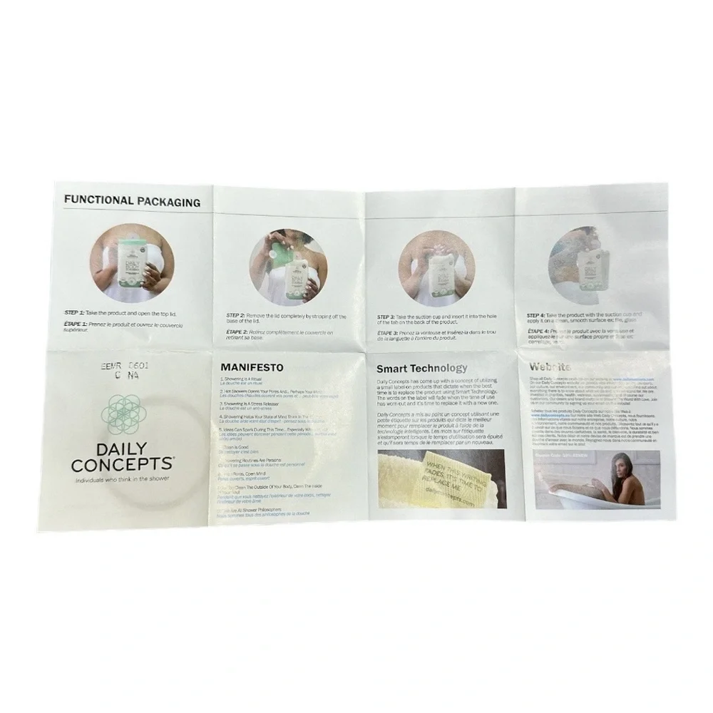 DAILY Concepts Back Scrubber & Scrunchies, cruelty free